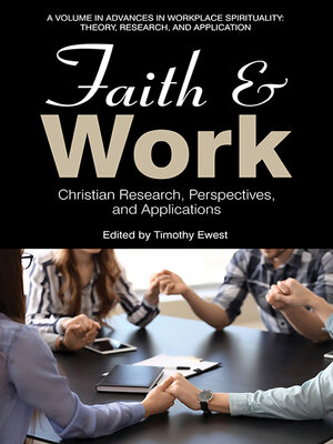 cover image of Faith and Work